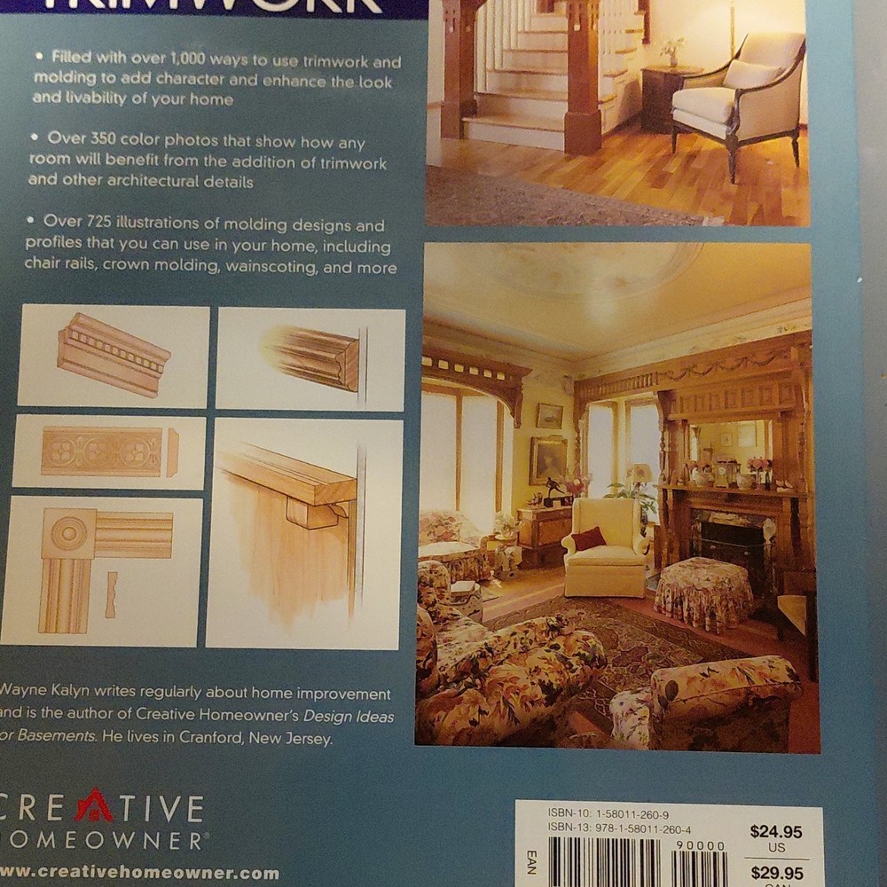 Creative Homeowner Trimwork Book 1001 Ideas