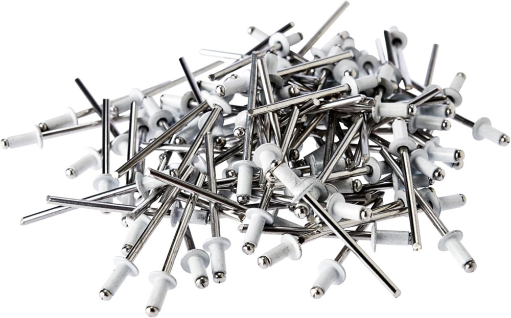 Pop Rivets for Ceilings, 1/8" (100, White)