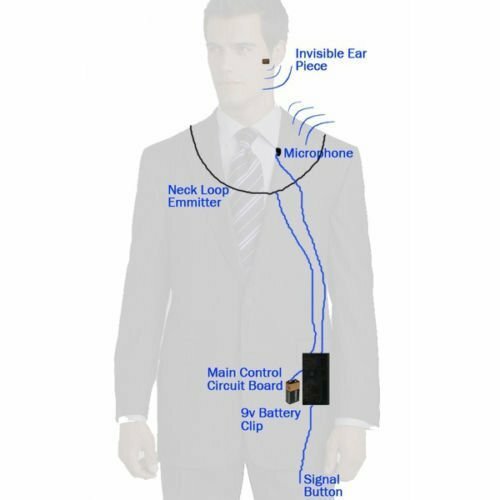 Invisible Hidden Micro Nano Tiny Earpiece Bug Mobile Phone Cheat Exam