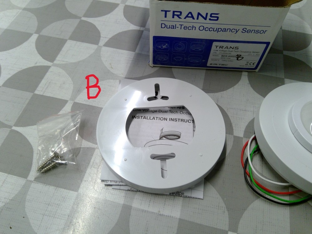 Trans Dual-Tech Occupancy Sensor BDS-600SS (Lense A) *FREE SHIPPING*