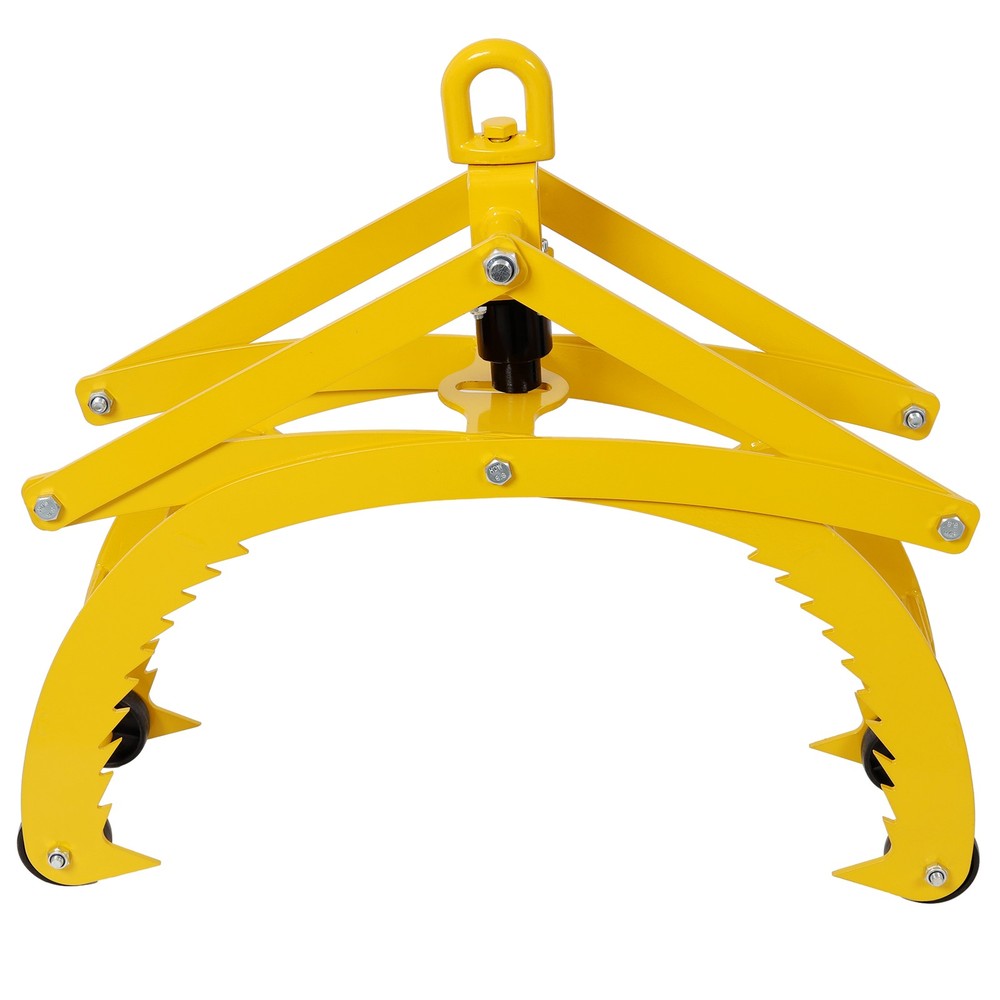 Automatic Grip and Release Log Tongs 360° Swivel, 3300 LBS Load Capacity