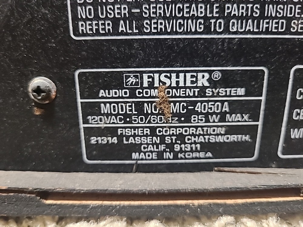 Fisher MC-4050 A