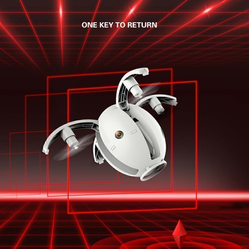 Creative Egg-shaped K130 Mini Drone Foldable RC Quadcopter Four-Axis Aircraft