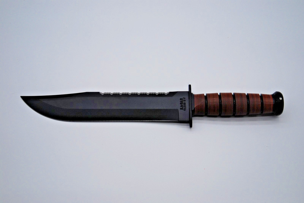 Ka-Bar Big Brother W/ Leather Handle & Sheath