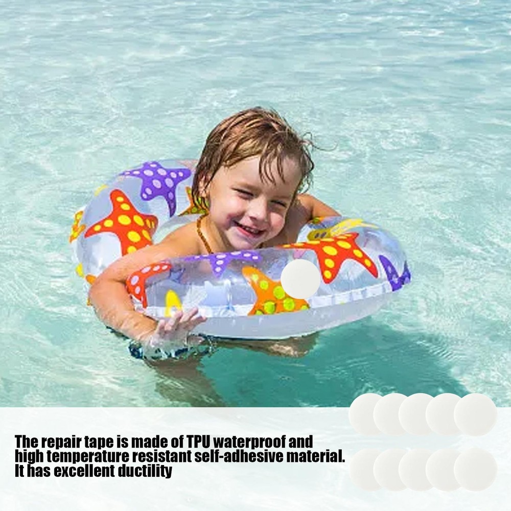 Air Mattress Patch Kit 10pcs Pool Liner Patch Kit Multipurpose