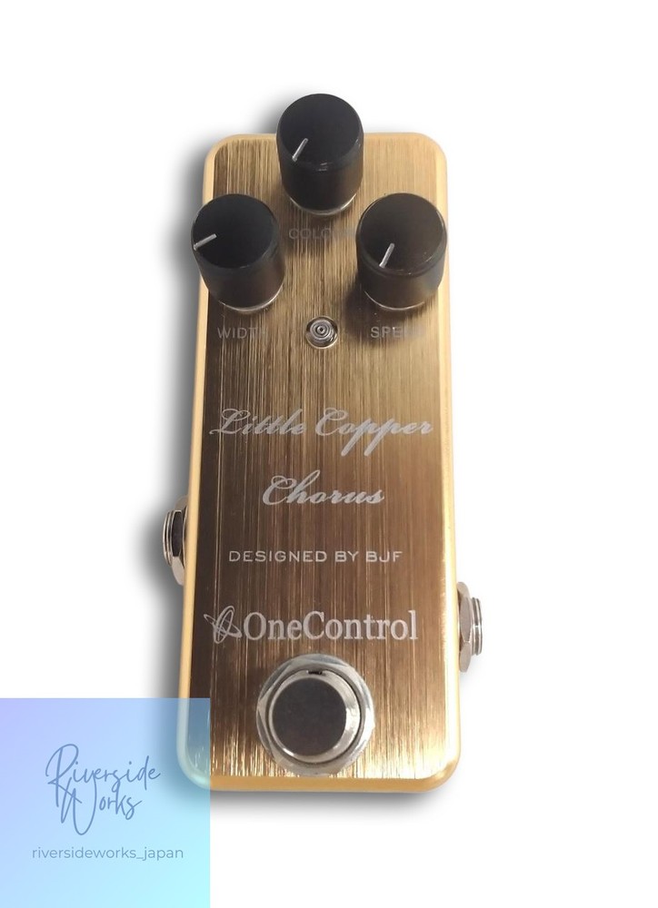 ONE CONTROL Little Copper Chorus Guitar Effects Pedal JP
