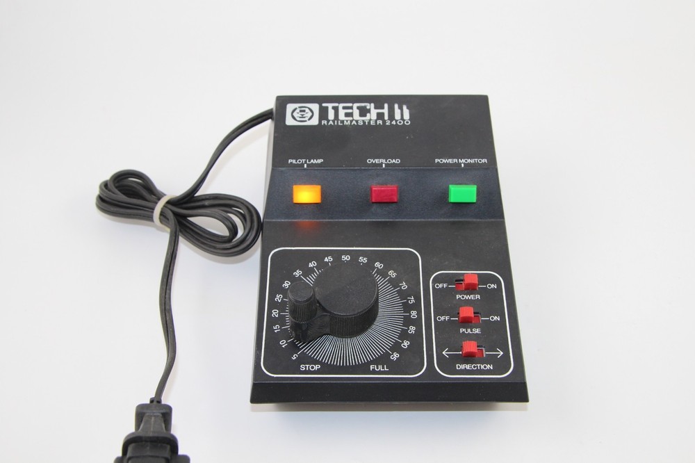 MRC Tech II Railmaster 2400 Model Train Controller Power Pack HO/N Scale