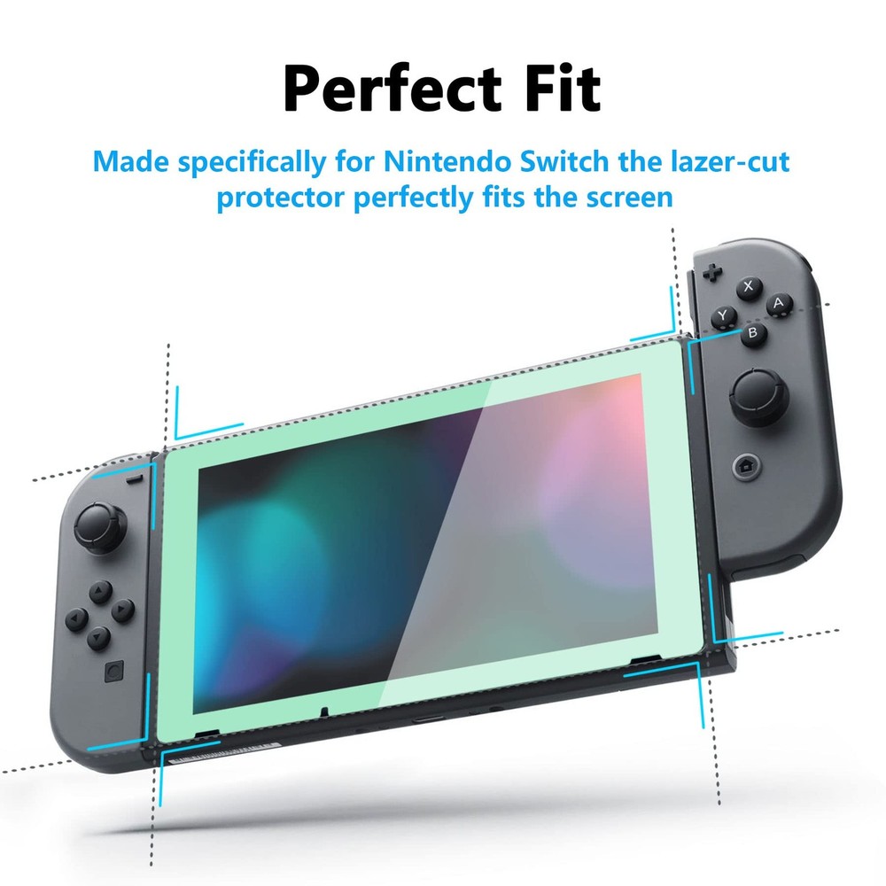 switch protective film misty green