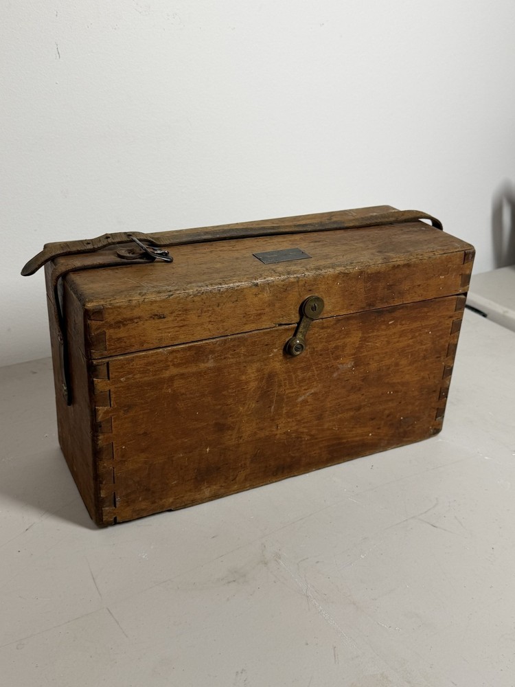 Antique Brass Microscope