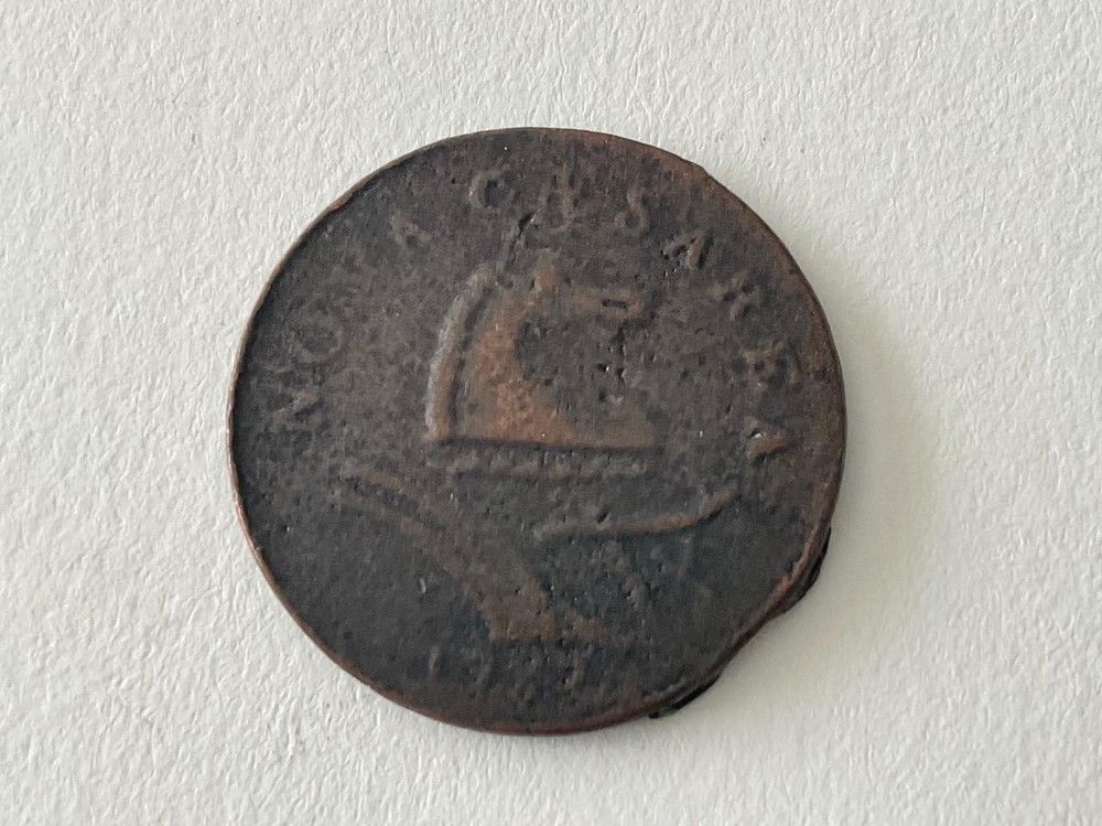 1787 New Jersey Colonial Copper Coin