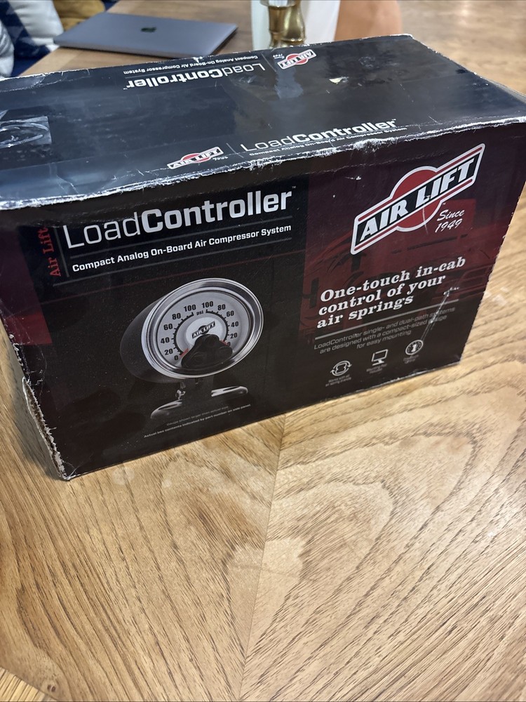 Air Lift Load Controller Single Fill On-Board Air Standard Duty Compressor Syste