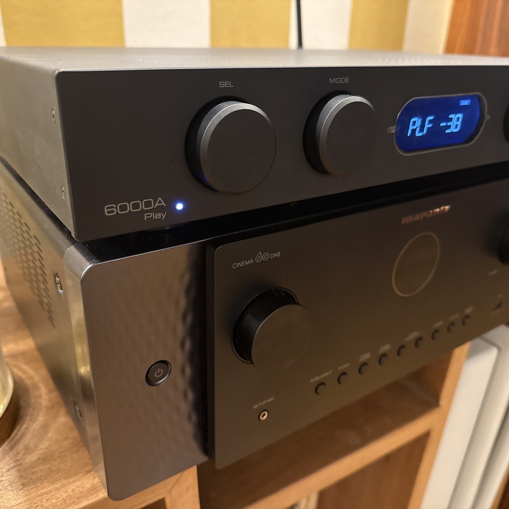 Audiolab 6000A Play Amplifier Streaming Player Black Excellent Condition.
