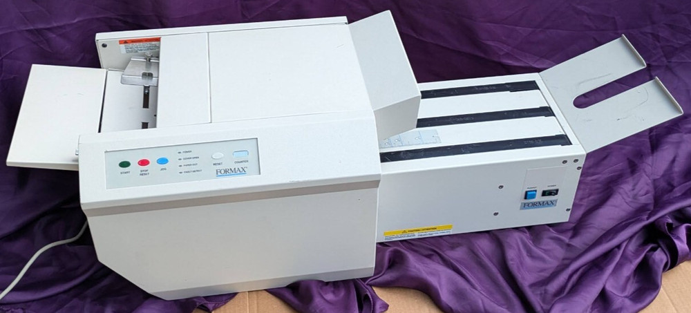 FORMAX FD2000 AutoSeal Folder Sealer with FD200030 Conveyor ~ See Video