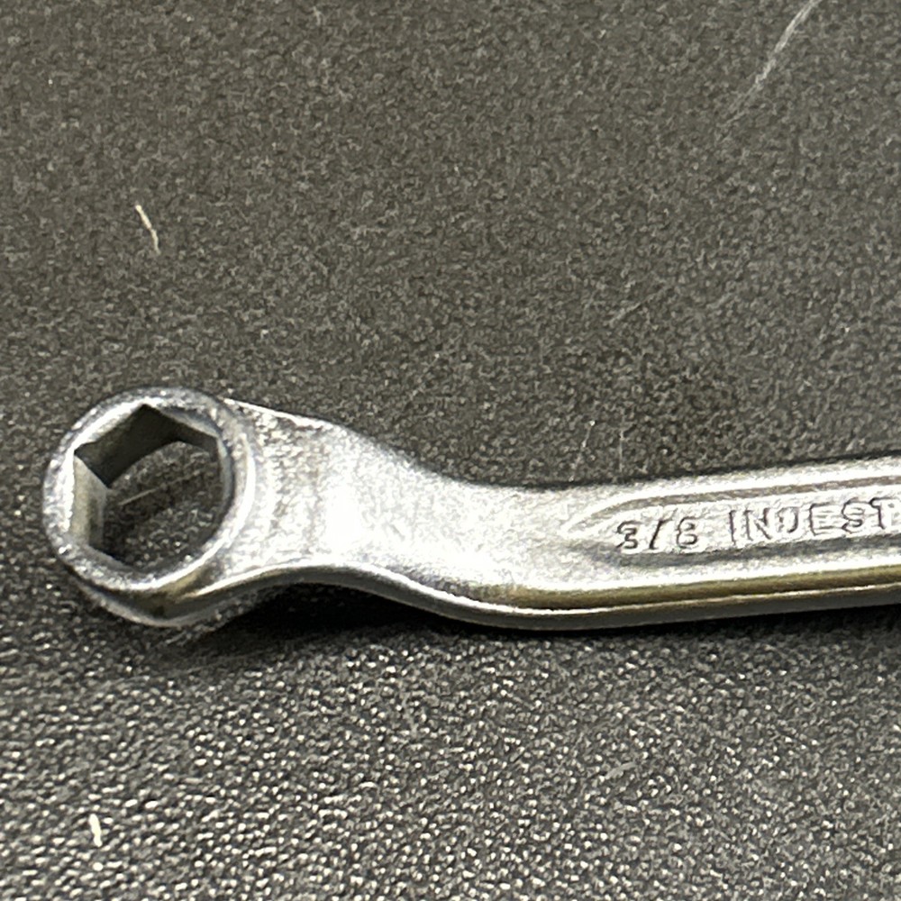 Indestro Select Offset 3/8 & 7/16 Double Box End Wrench 931 USA