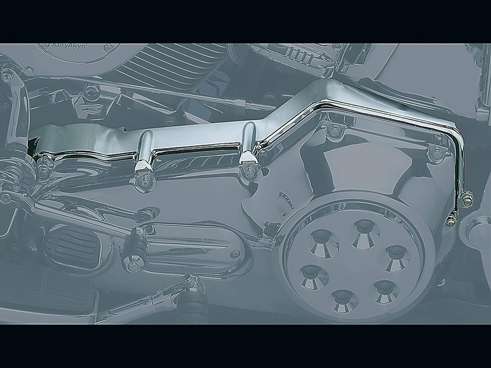 Kuryakyn Cast Inner Primary Cover 89-99 Softail Models Chrome