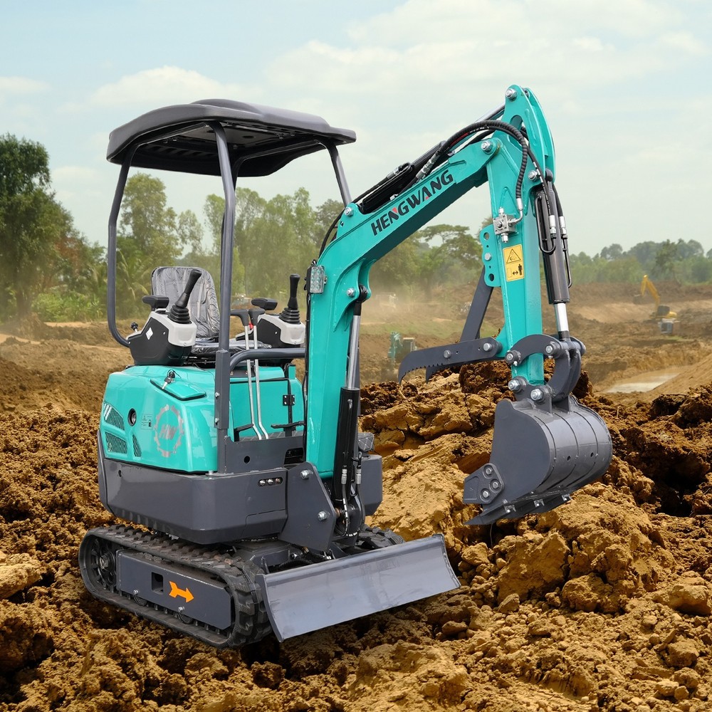 13.5hp mini excavator, B&S EPA engine,pilot control system, free delivery.