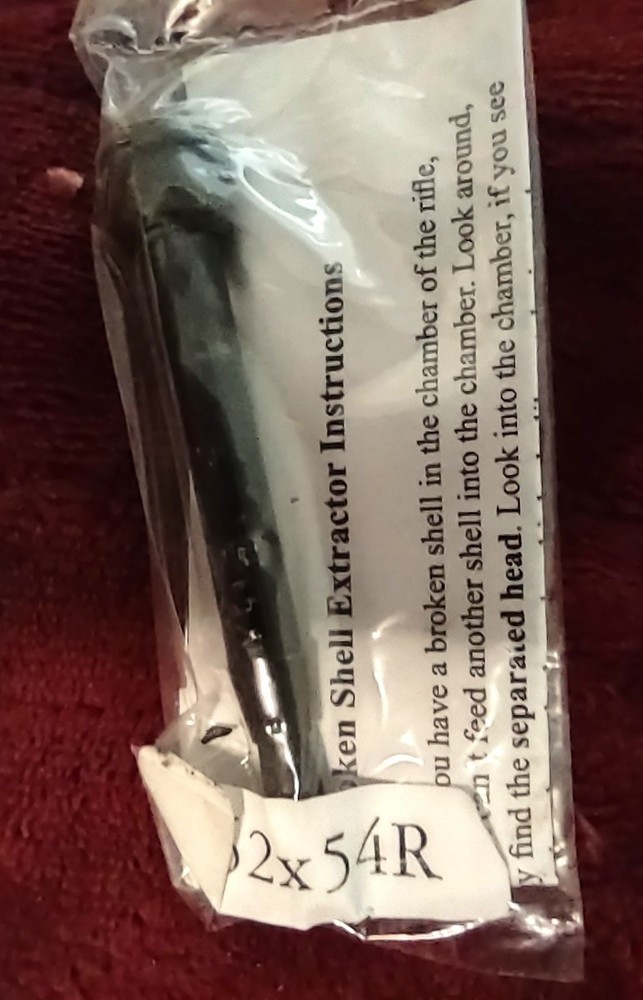 7.62x54R Broken Shell Extractor with instructions, new