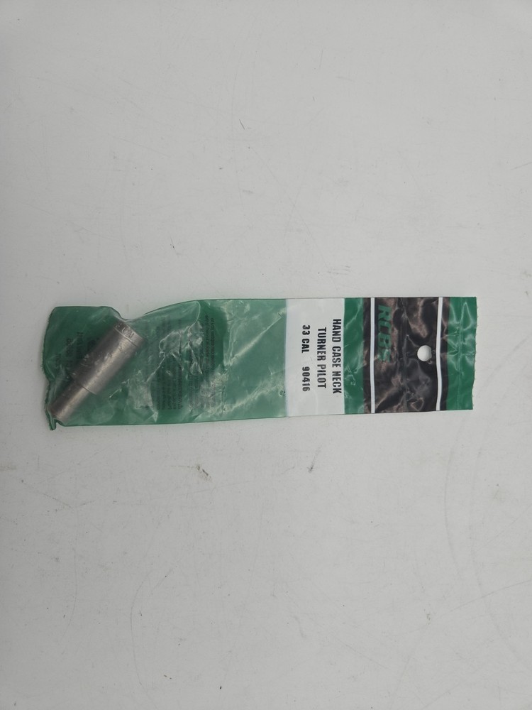 RCBS Hand Case Neck Turner Pilot .33 Caliber