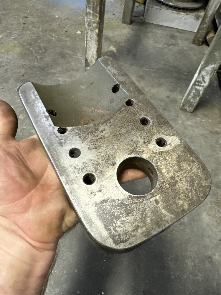 Master Mill Metal Lathe Cross Slide Compound Adapter Base Plate Part Tool Post