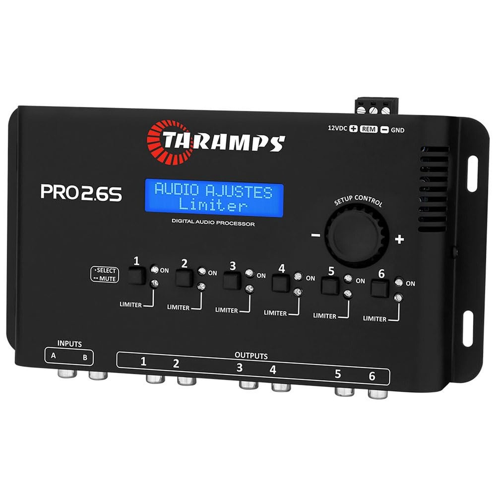 Taramp's Pro 2.6S Digital Signal Processor Equalizer 3-band Graphic BLACK