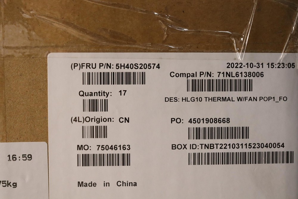 5H40S20574 Thermal module C 82S9_FO