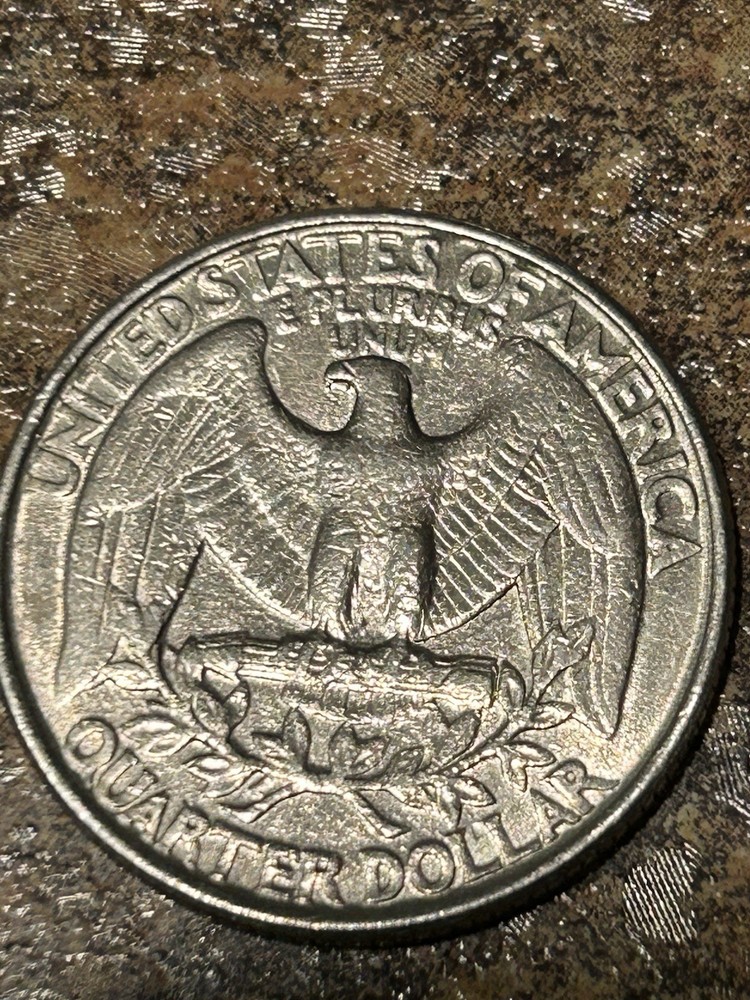 1994 Washington Quarter STRIKE THROUGH GREASE ERROR Missing Letters