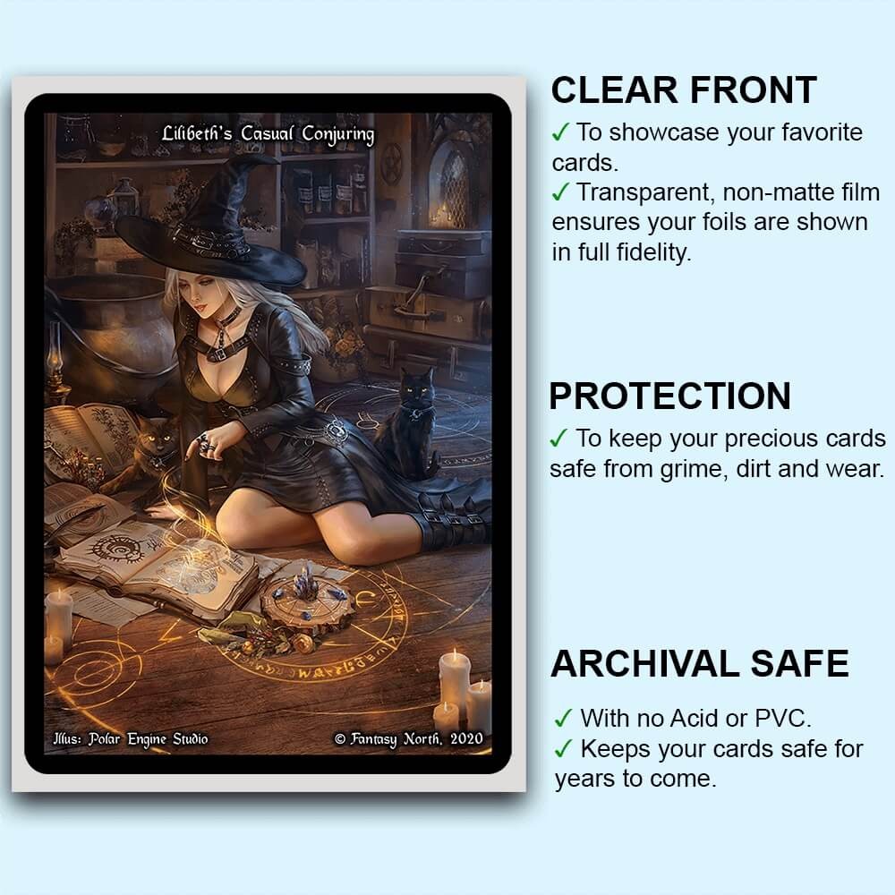 Psionic – Elements Series II – MTG Size – 100 Textured Matte Card Sleeves
