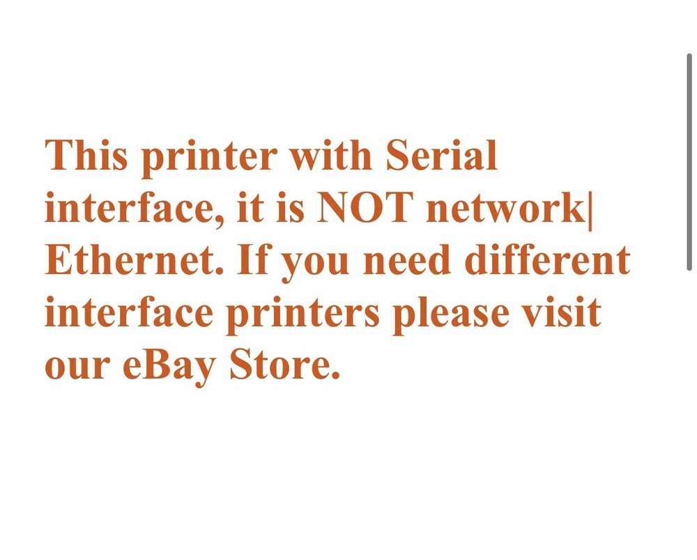 Epson TM-U220B M188B Kitchen Receipt Printer (Serial Interface) Same Day Ship