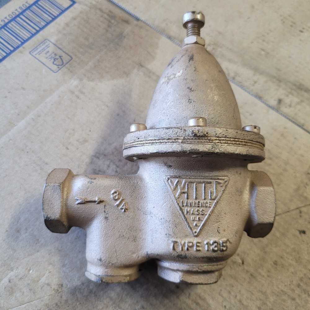 Vintage Watts Regulator Water Reducing Valve & Strainer Model 135