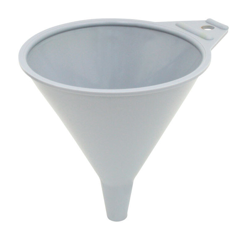 FloTool 05007 Gray Plastic 1/2 Pint Capacity Small Funnel 8 oz.