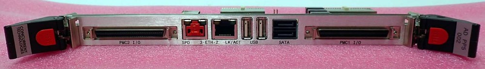 CONCURRENT TECHNOLOGIES AD PP5/002 REAR TRANSITION MODULE P/N: 721-6185-00