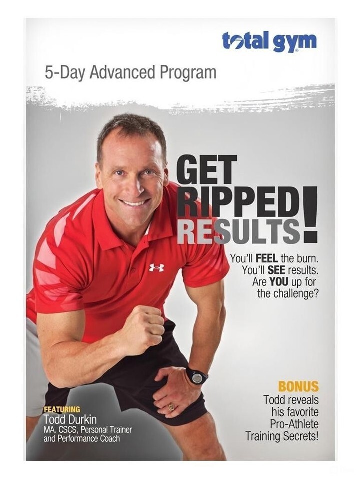 Total Gym Advanced Workout DVD