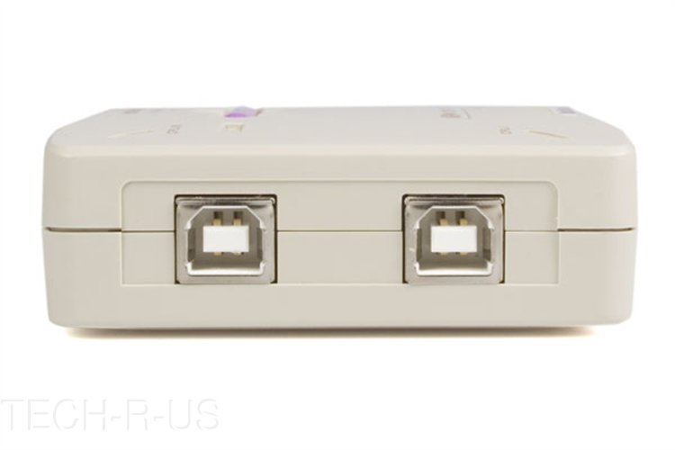 StarTech USB421 4-to-1 Manual USB Switch USB Bus Powered Compact Beige PC MAC