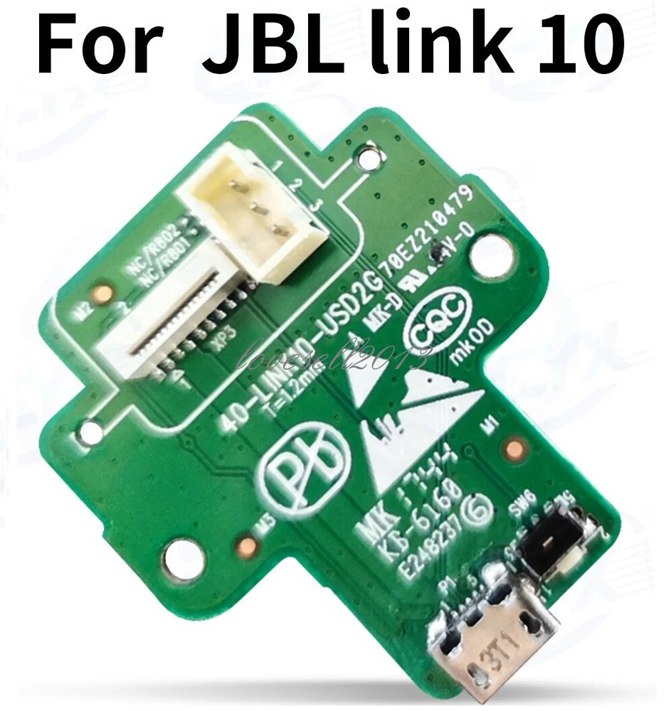 Power Supply Board Connector For JBL Link 10 Bluetooth Speaker Micro USB Charge