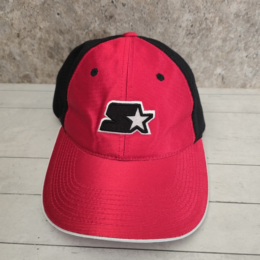 Starter Logo Youth Adjustable Red/Black Hat