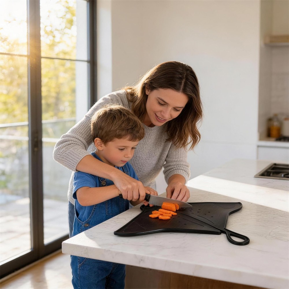 Ray Cutting Board Plastic Cutting Boards For Kitchen Cutting Board With Handl...