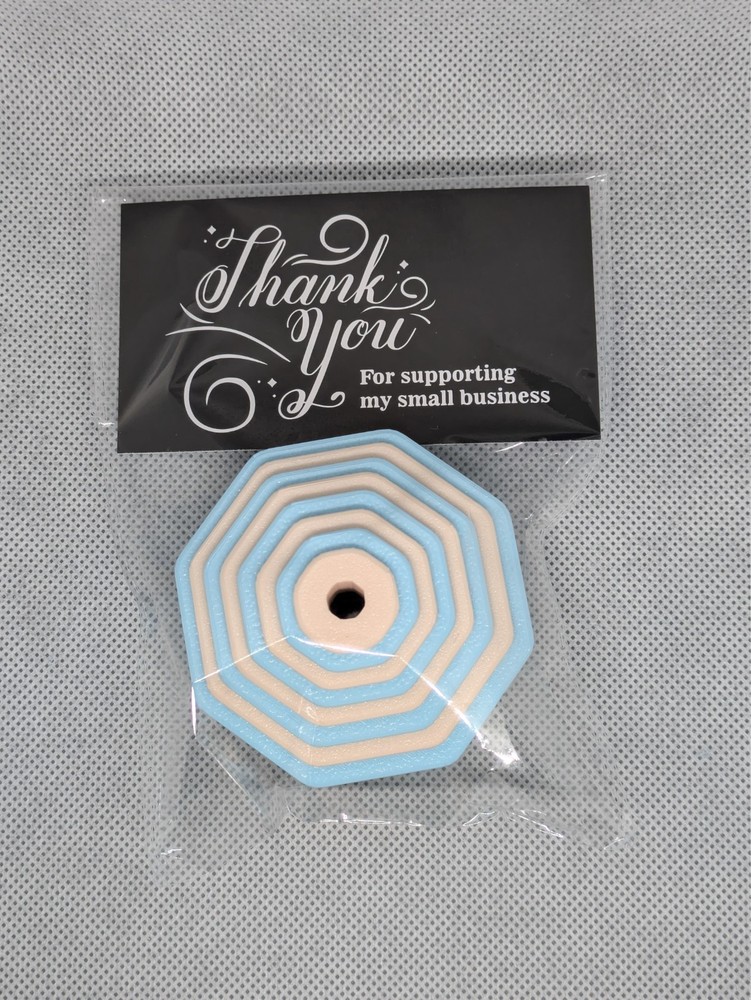 Octagon Clay Cutter Shape Set ~ Polymer Crafting Tool ~ Stackable Outline