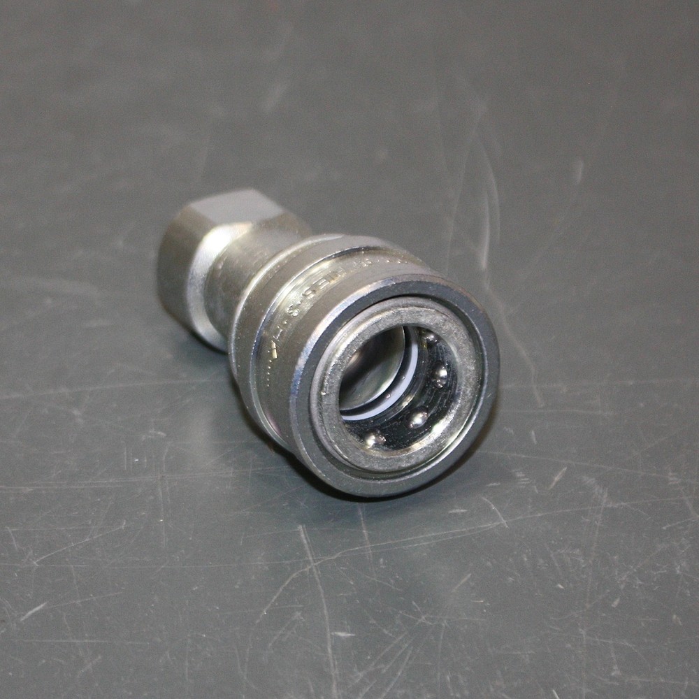 Hansen HK Hydraulic Hose Coupling 3H8, 3/8"-18 SAE x 3/8" Quick Connect Socket