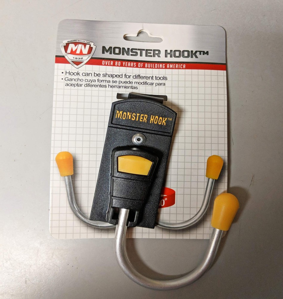 93333 Single Monster Hook Yellow Black