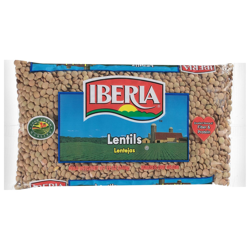 Dry Lentils, 12 Oz