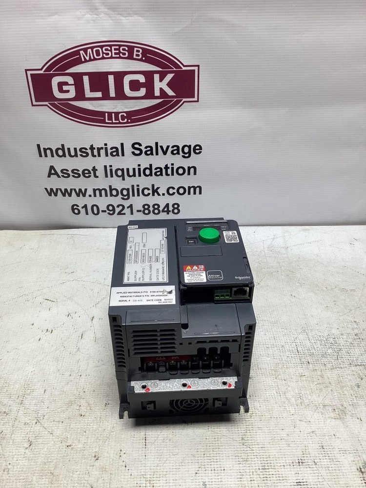 Schneider Electric Controller Panel 0190-87648