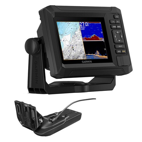Garmin ECHOMAP UHD2 54CV Chartplotter/Fishfinder Combo w/US Coastal Maps & GT20-