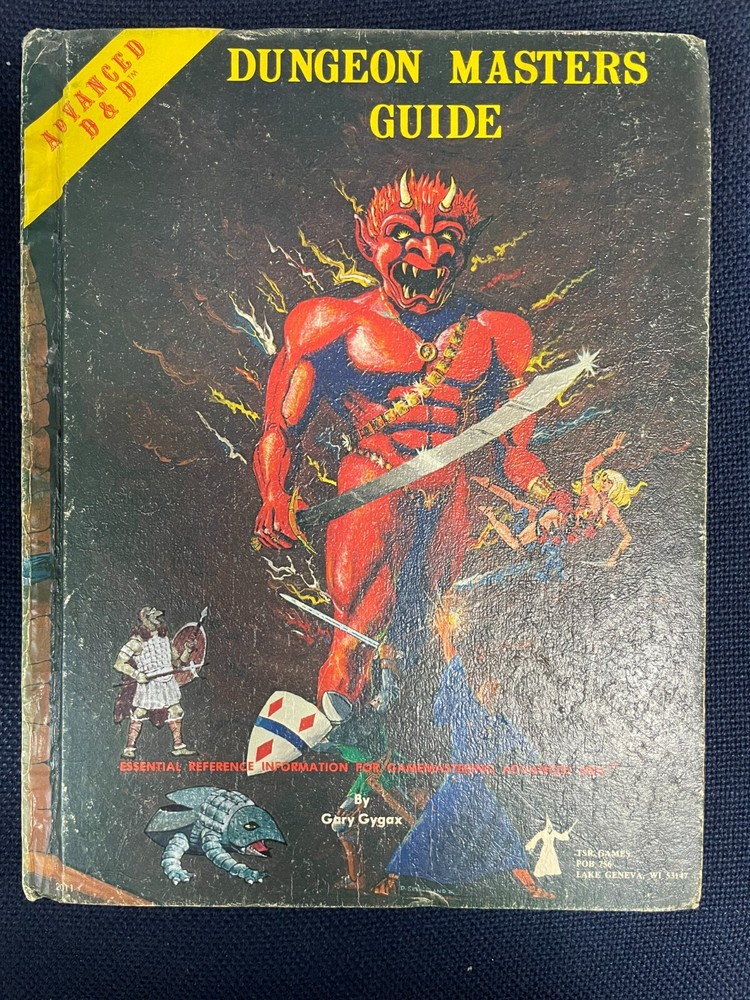 Advanced D&D Dungeon Masters Guide by Gary Gygax (First edition, 1979)
