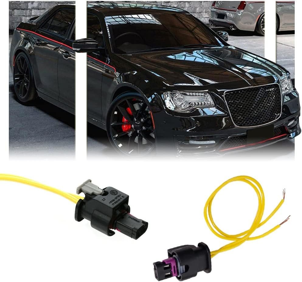 2 PCS Side Marker Light Pigtail Chrysler 300 2015-2024 Connector Wire