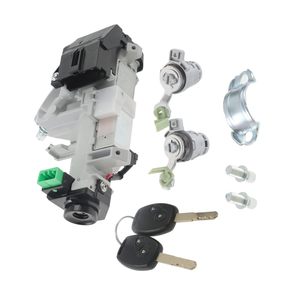 New Engine Ignition Switch & Door Lock Cylinder with Two Keys for Honda Element
