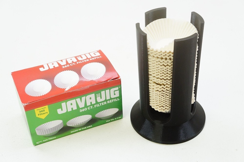 Table Top Stack Holder for Melitta Java Jig Single-Serve Paper Coffee Filters