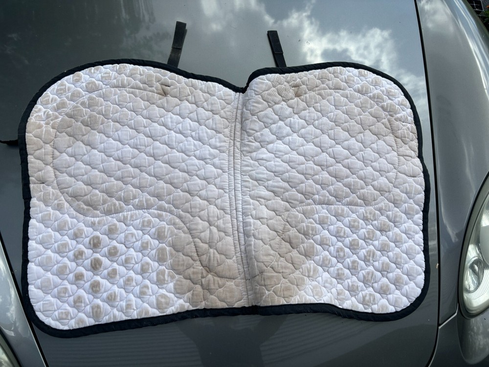 Playing Card English Saddle Pad - Used