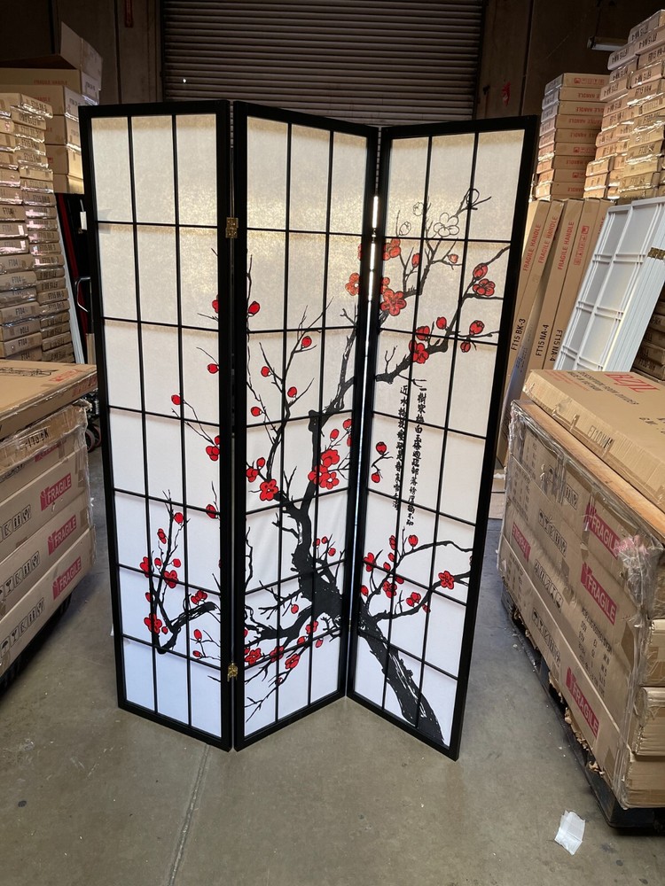 Plum Blossom Design Room Divider panel ( free shipping )