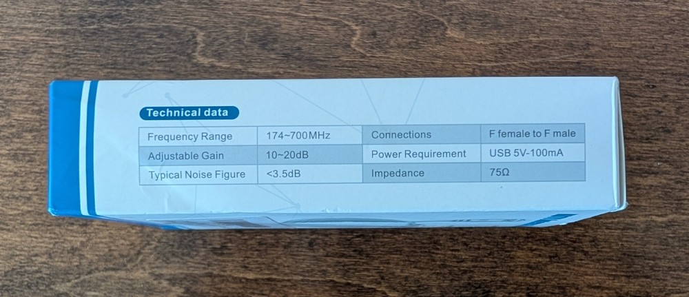 HDTV Antenna Amplifier