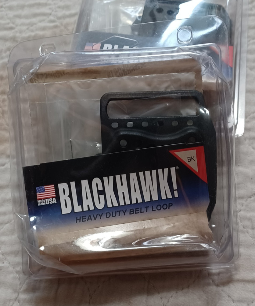 USGI Blackhawk Heavy Duty Belt Loop Holster Mount Used